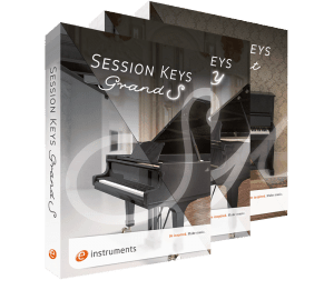 e Instruments Grand Acoustic Bundle 3er Packaging trans, Session Keys,
