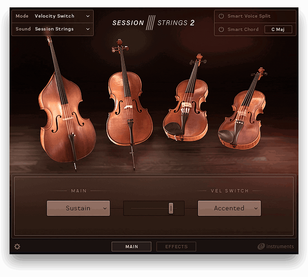e Instruments Session Strings 2 Produktbild