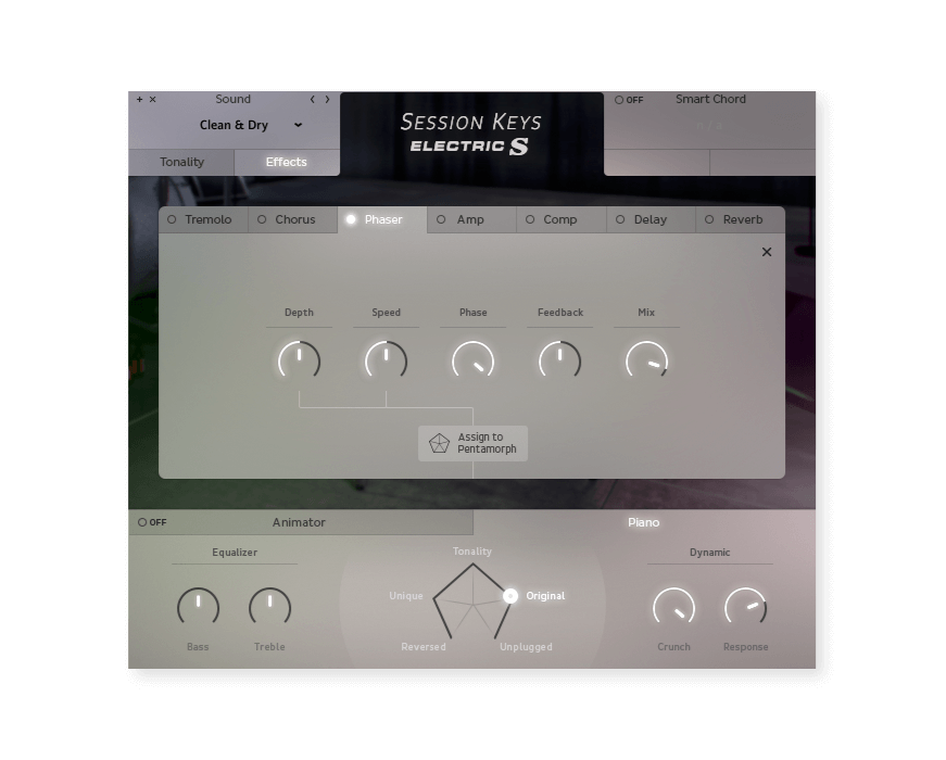 Showing Session Keys Electric S UI