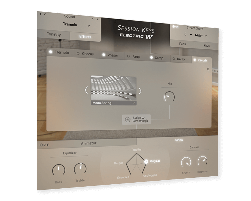 Showing Session Keys Electric W UI